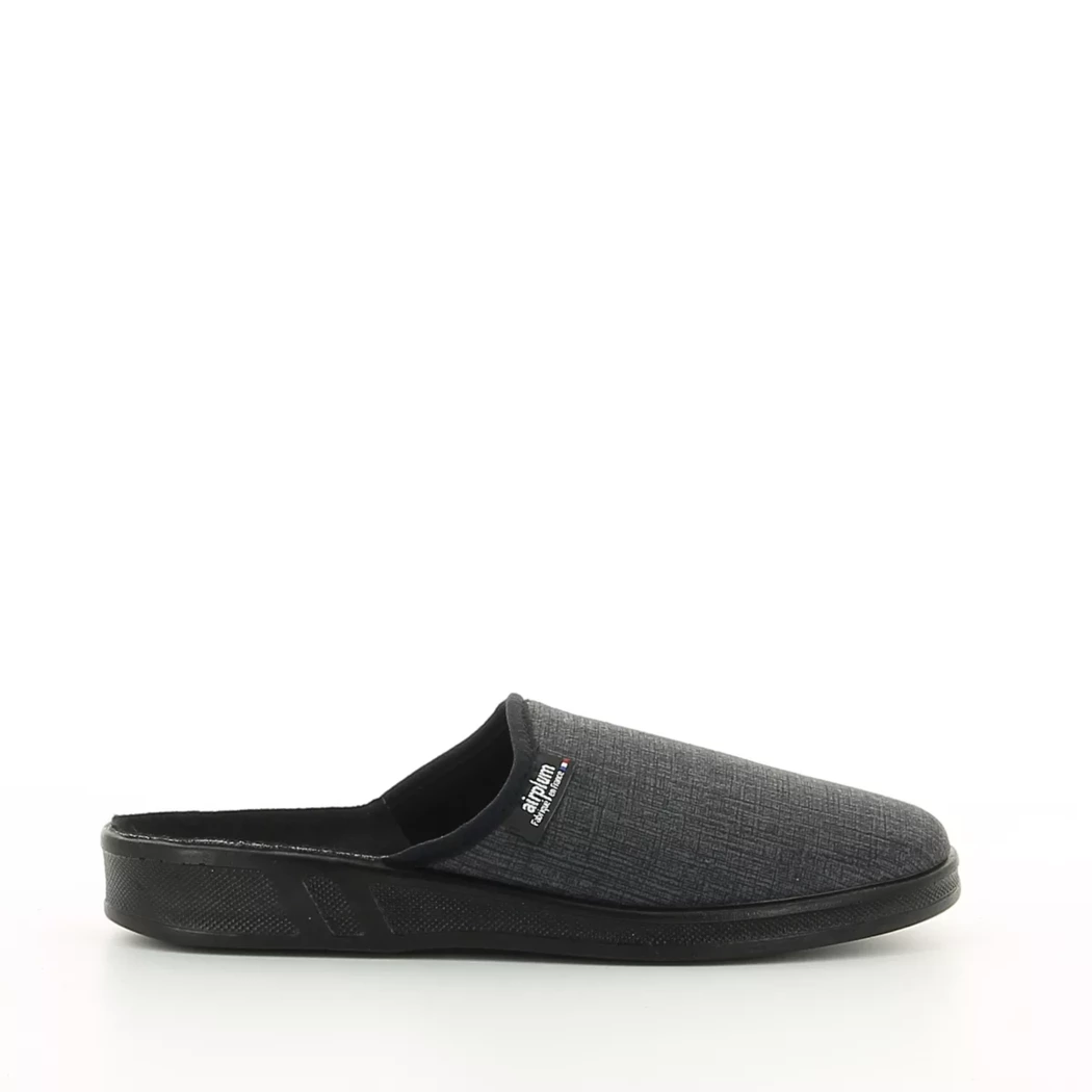 Image (2) de la chaussures Airplum - Pantoufles et Chaussons Gris en Textile
