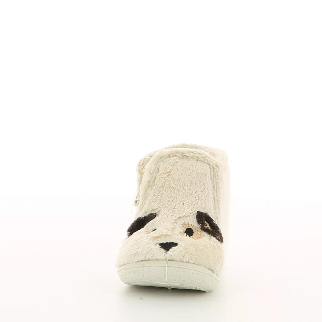 Image (5) de la chaussures Bossi - Pantoufles et Chaussons Beige en Textile