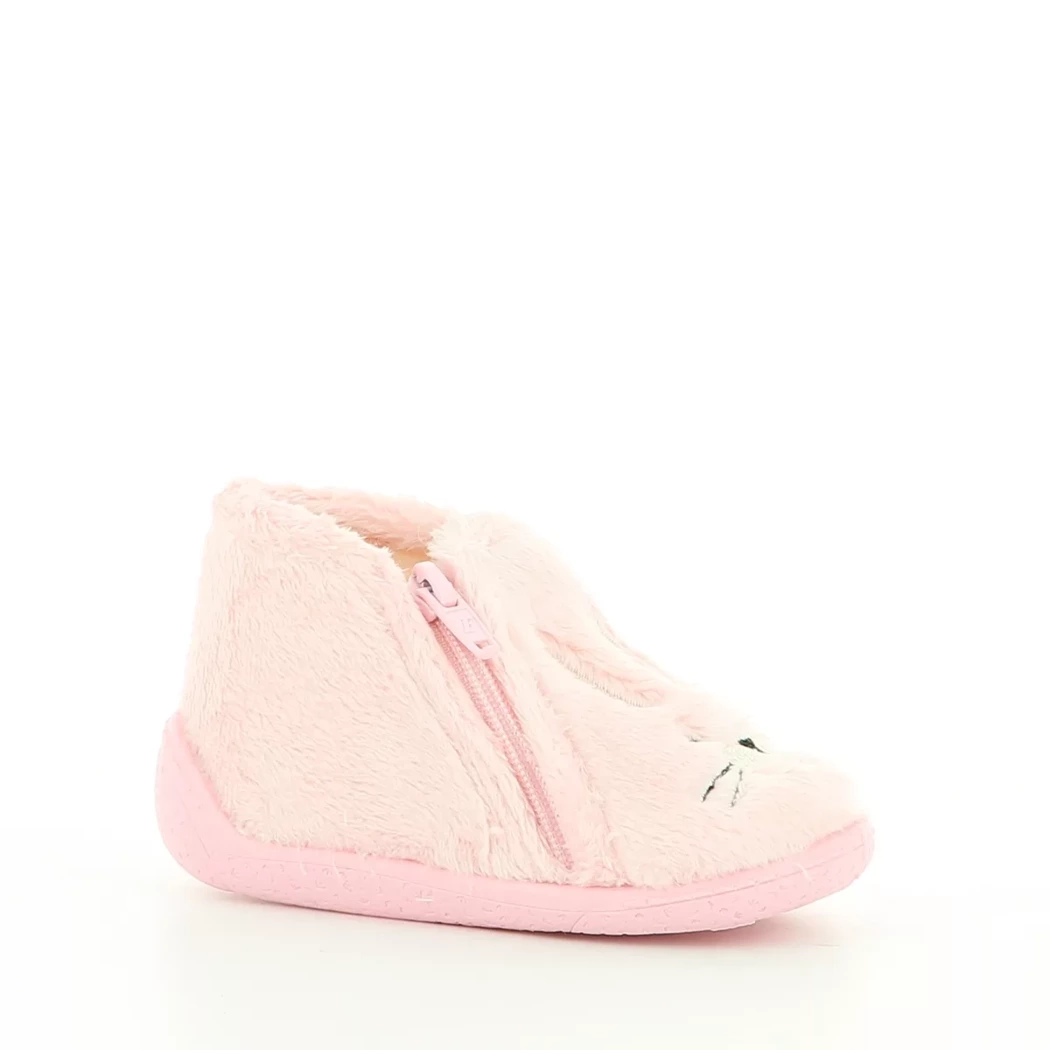 Image (1) de la chaussures Bossi - Pantoufles et Chaussons Rose en Textile