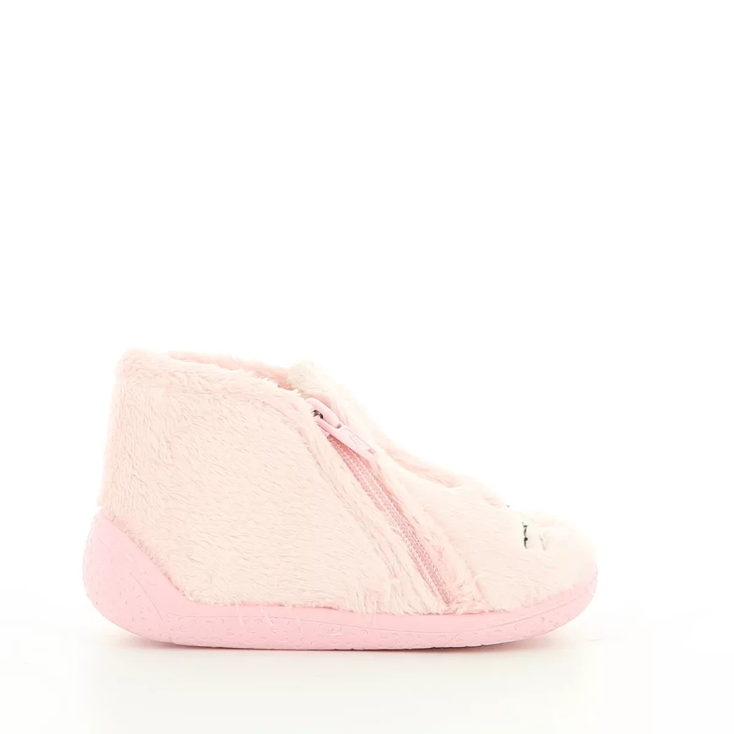 Image (2) de la chaussures Bossi - Pantoufles et Chaussons Rose en Textile