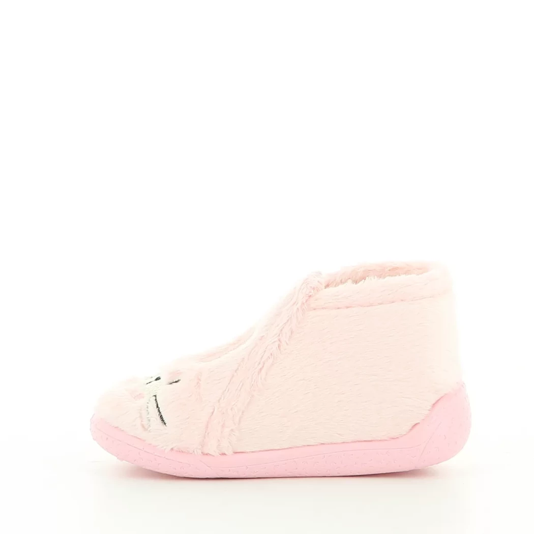 Image (4) de la chaussures Bossi - Pantoufles et Chaussons Rose en Textile