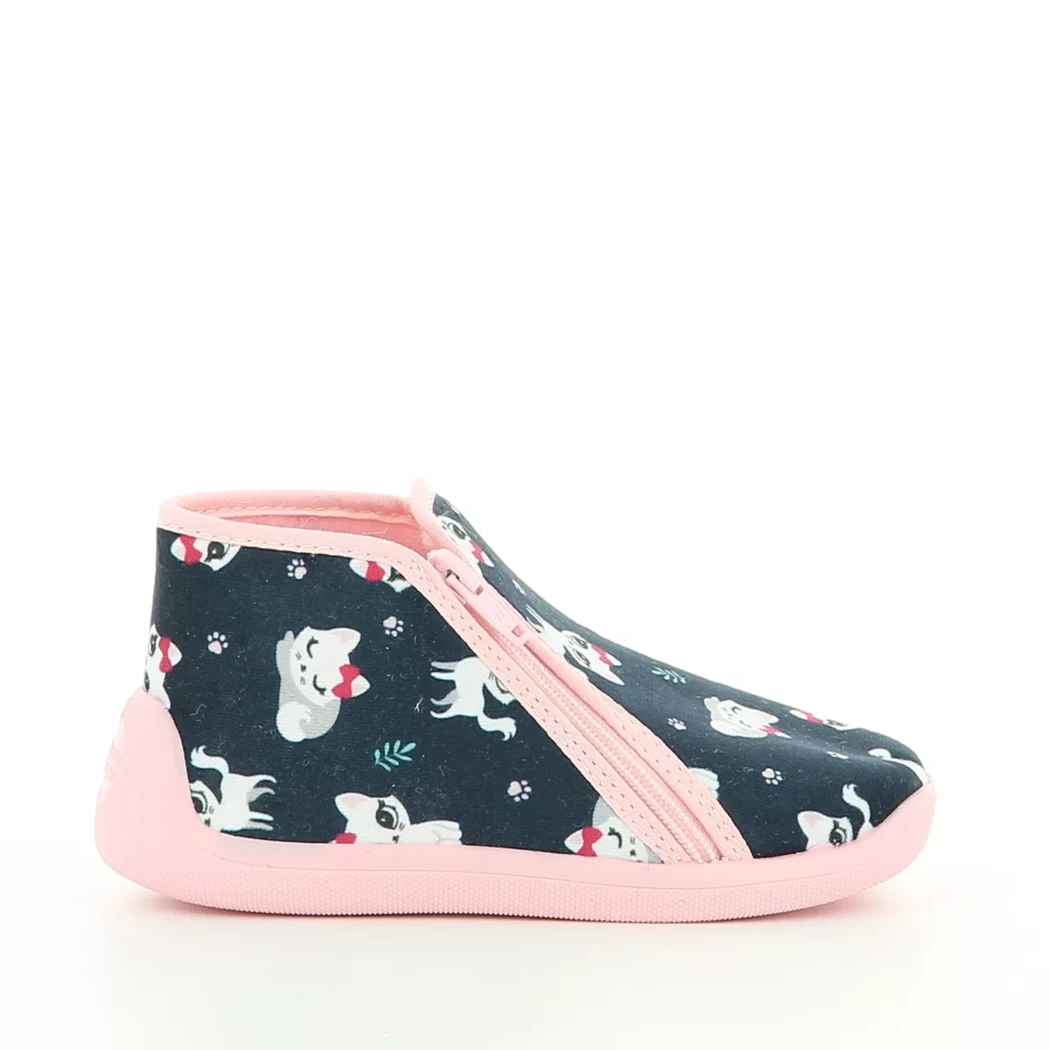 Image (2) de la chaussures Bossi - Pantoufles et Chaussons Bleu en Textile