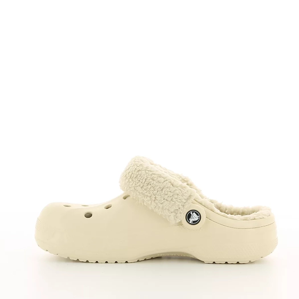 Image (4) de la chaussures Crocs - Mules et Sabots Beige en Caoutchouc
