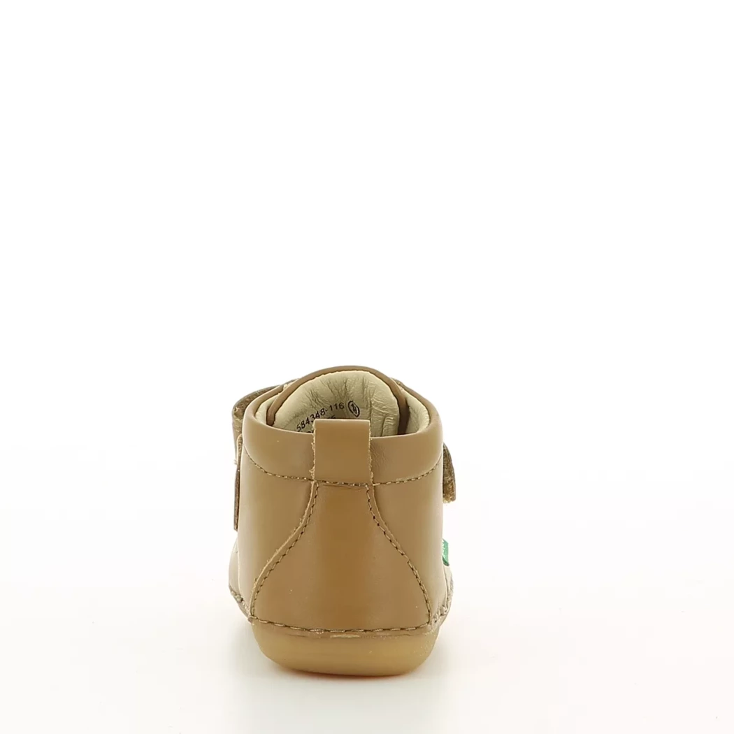 Image (3) de la chaussures Kickers - Bottines Cuir naturel / Cognac en Cuir