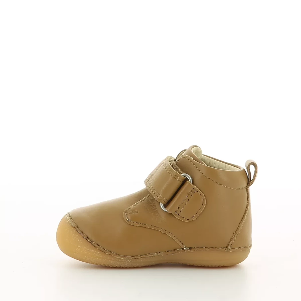 Image (4) de la chaussures Kickers - Bottines Cuir naturel / Cognac en Cuir