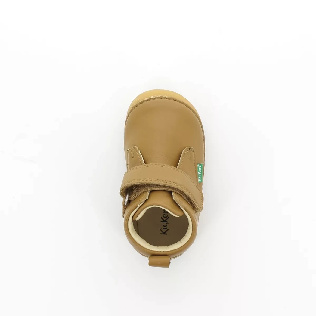 Image (6) de la chaussures Kickers - Bottines Cuir naturel / Cognac en Cuir
