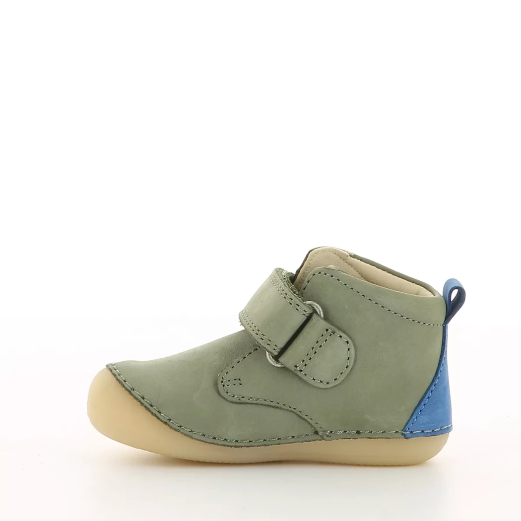 Image (4) de la chaussures Kickers - Bottines Vert en Cuir Image (4) de la chaussures Kickers - Bottines Vert en Cuir