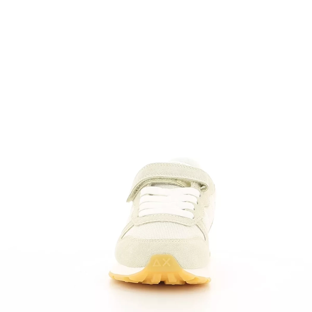 Image (5) de la chaussures Sun68 - Baskets Beige en Cuir nubuck