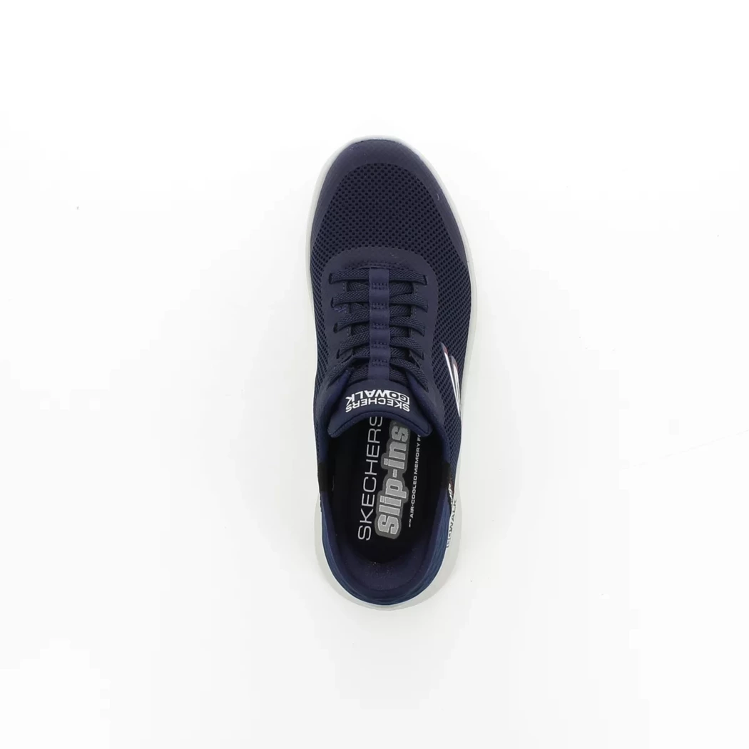 Image (6) de la chaussures Skechers - Baskets Bleu en Textile