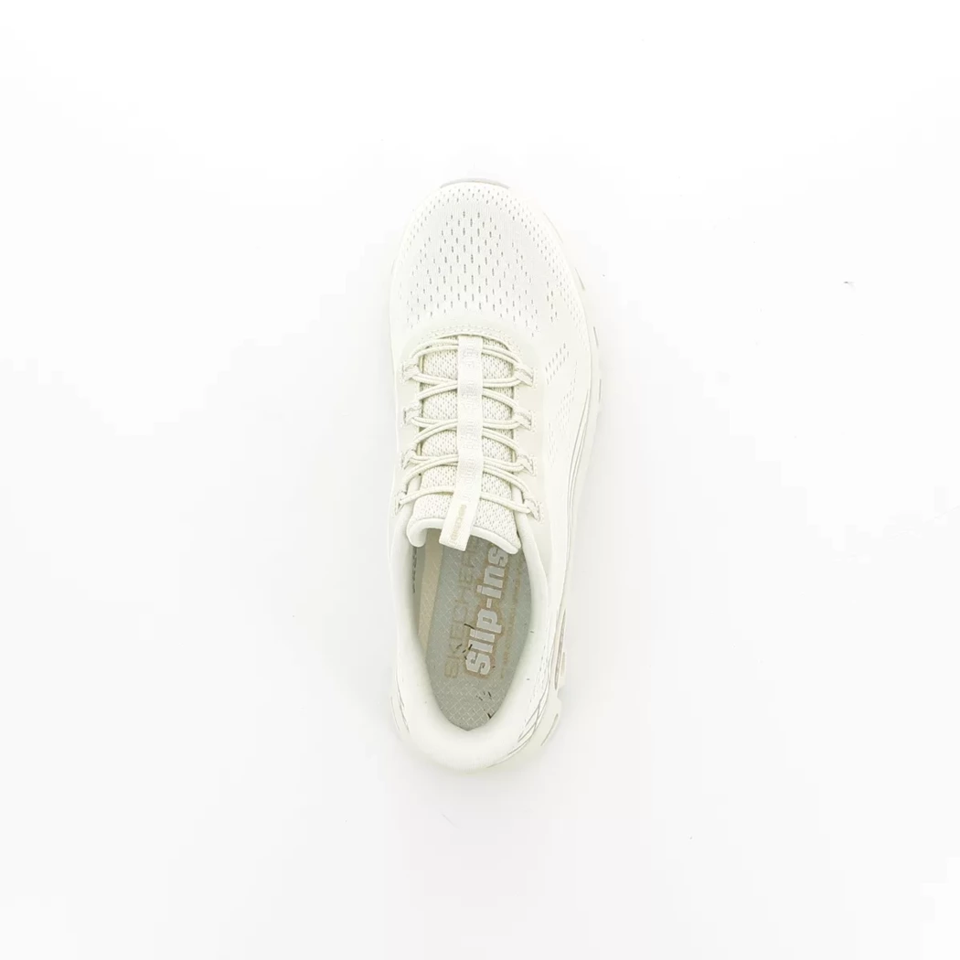 Image (6) de la chaussures Skechers - Baskets Beige en Textile