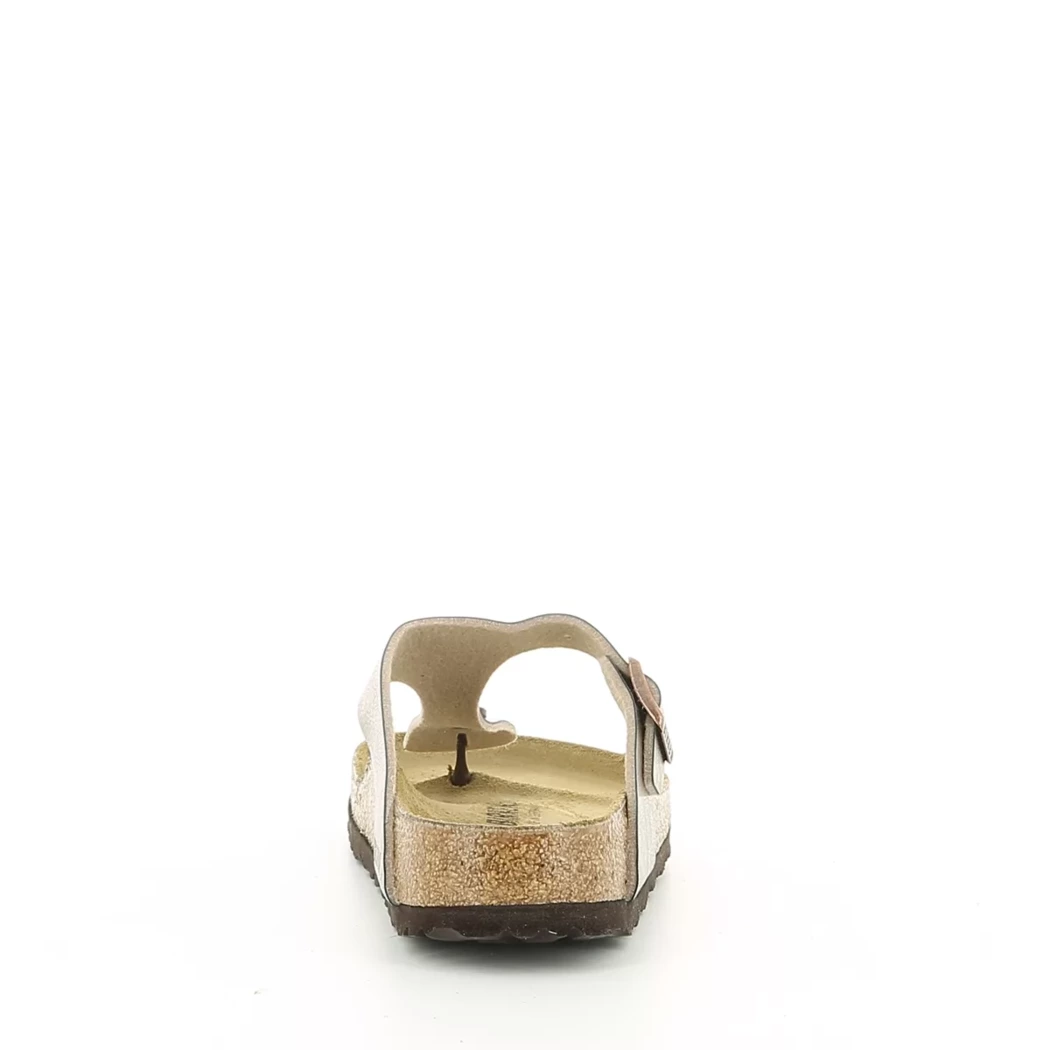 Image (3) de la chaussures Birkenstock - Mules et Sabots Taupe en Cuir synthétique