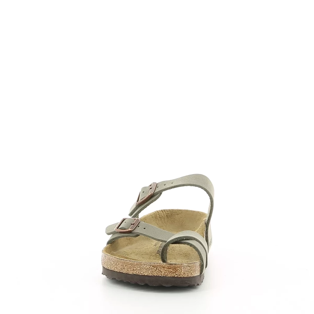 Image (5) de la chaussures Birkenstock - Mules et Sabots Gris en Cuir synthétique