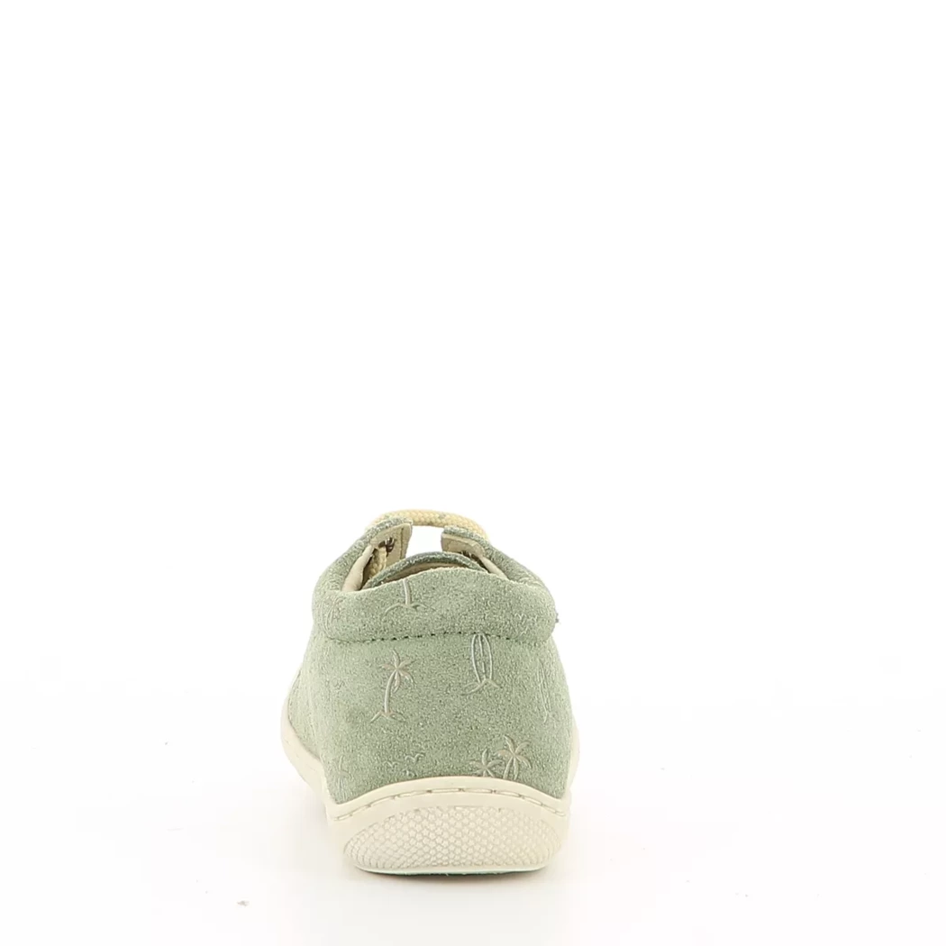 Image (3) de la chaussures Naturino - Bottines Vert en Cuir nubuck