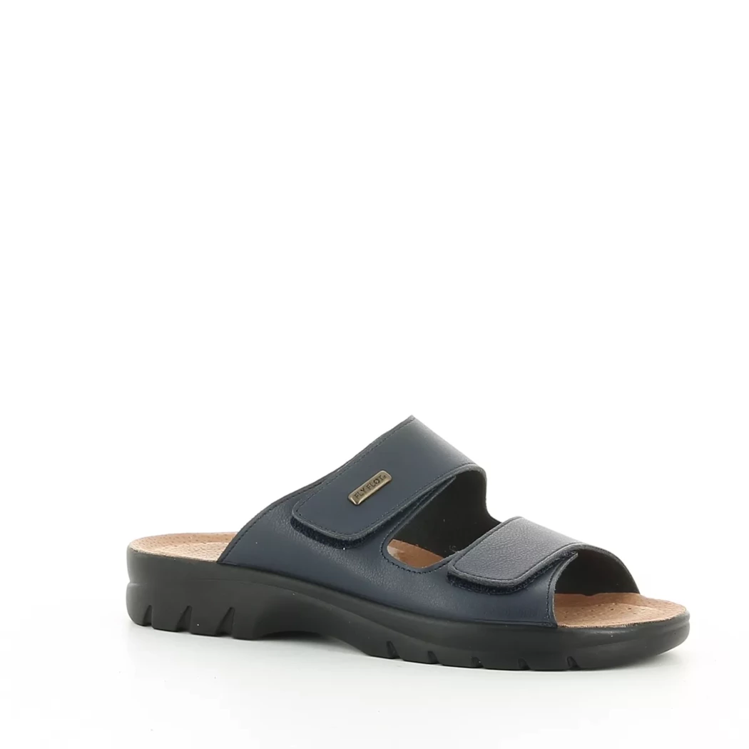 Image (1) de la chaussures Fly Flot - Mules et Sabots Bleu en Cuir synthétique