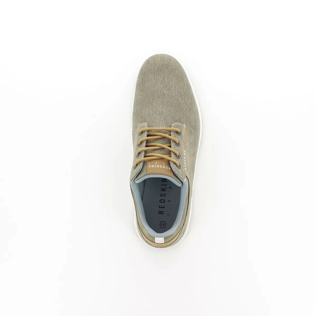 Image (6) de la chaussures Redskins - Baskets Taupe en Textile