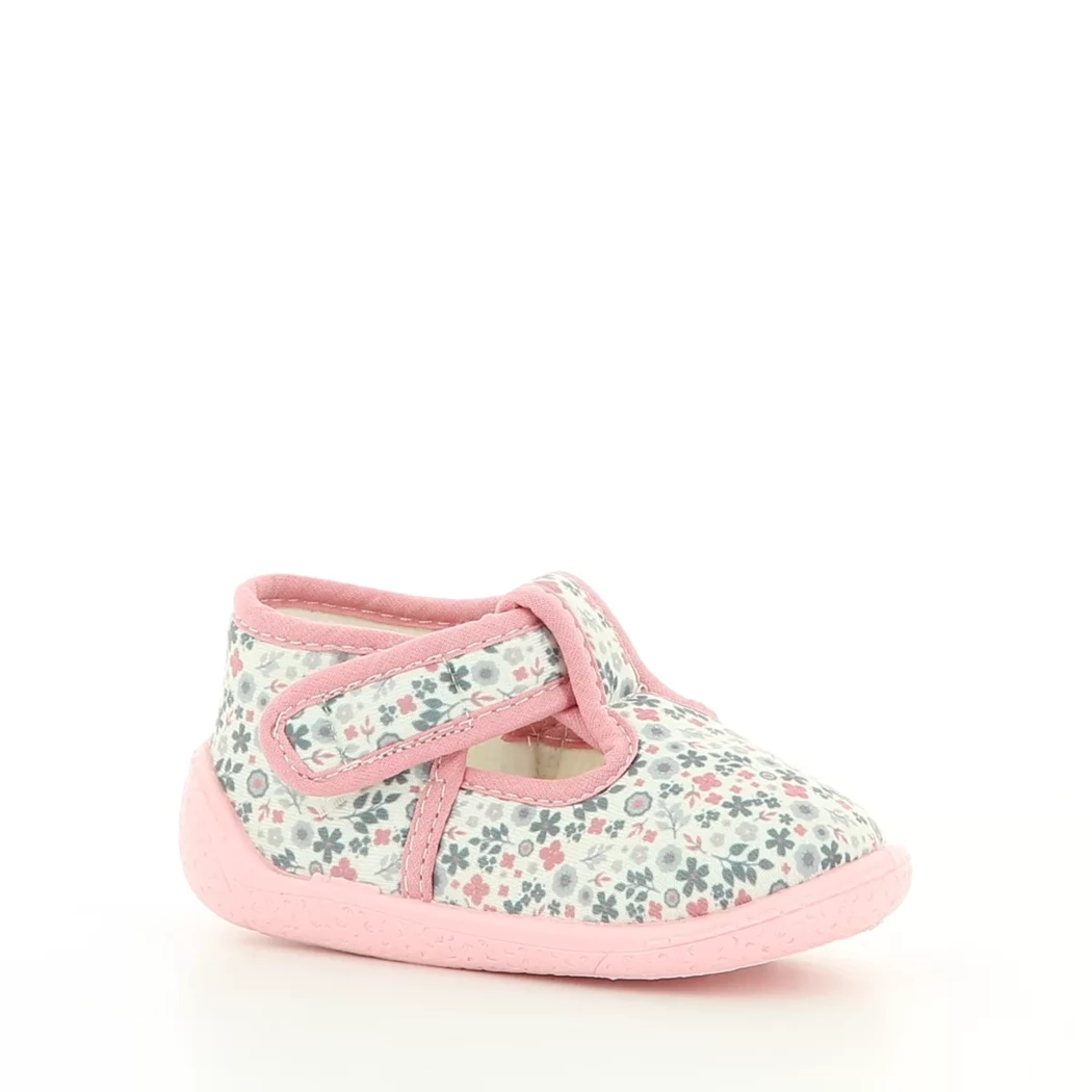 Image (1) de la chaussures Bossi - Pantoufles et Chaussons Blanc en Textile