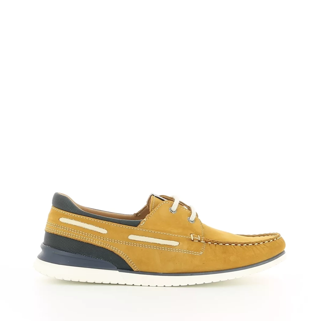 Image (2) de la chaussures Midtown District - Chaussures bateau Cuir naturel / Cognac en Cuir nubuck