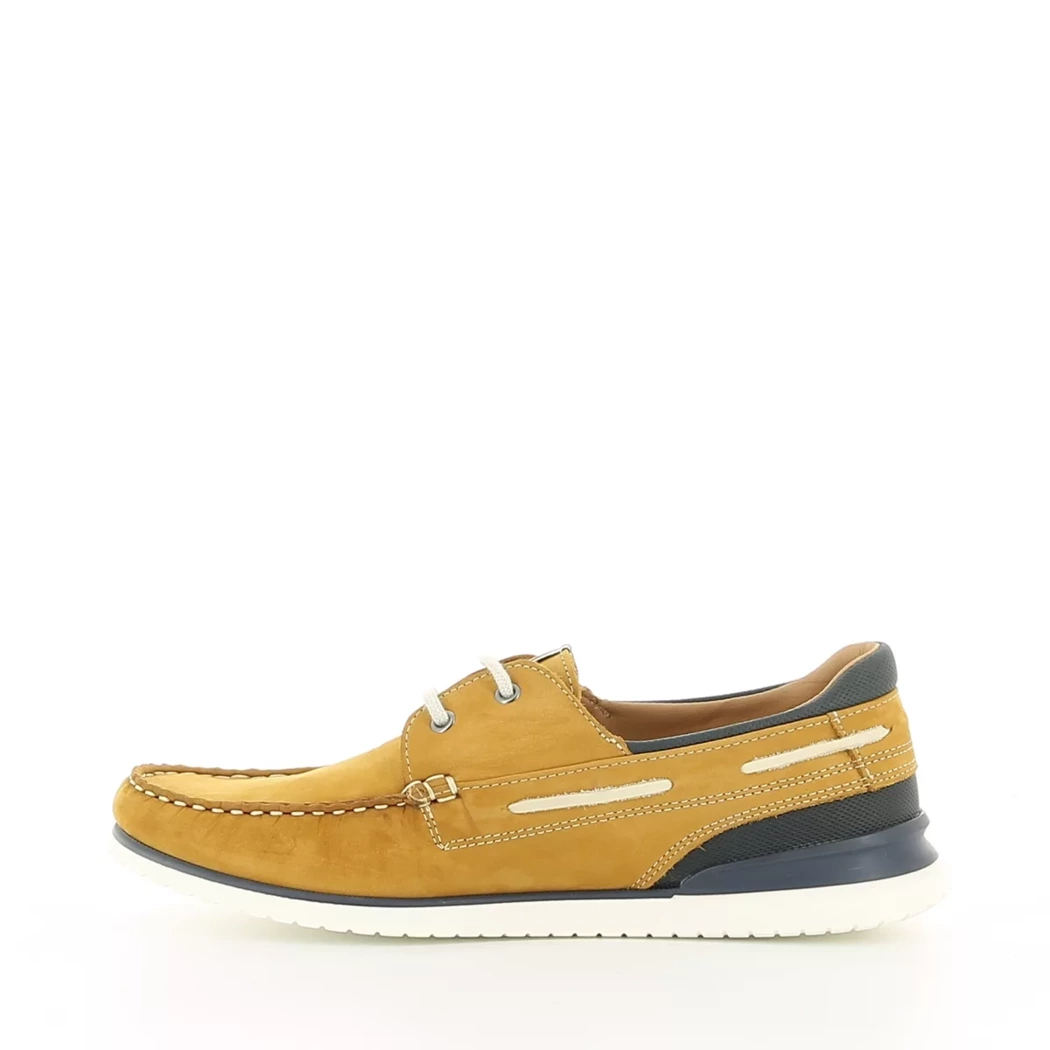 Image (4) de la chaussures Midtown District - Chaussures bateau Cuir naturel / Cognac en Cuir nubuck