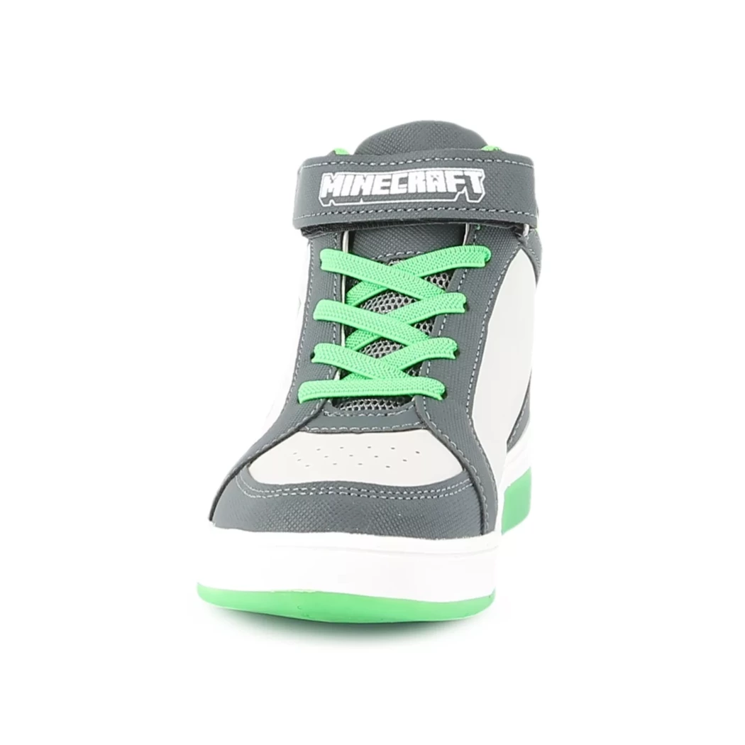 Image (5) de la chaussures Minecraft - Baskets Blanc en Cuir synthétique