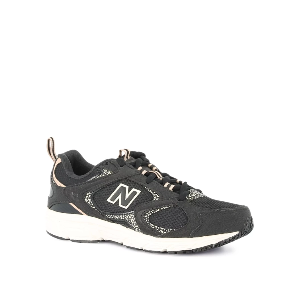 Image (1) de la chaussures New Balance - Baskets Noir en Cuir nubuck