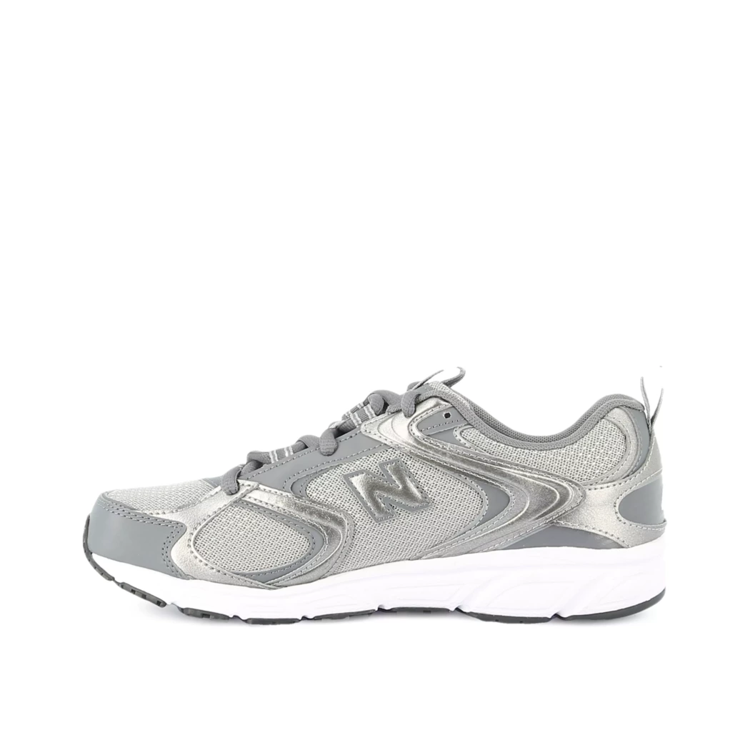Image (4) de la chaussures New Balance - Baskets Gris en Cuir synthétique