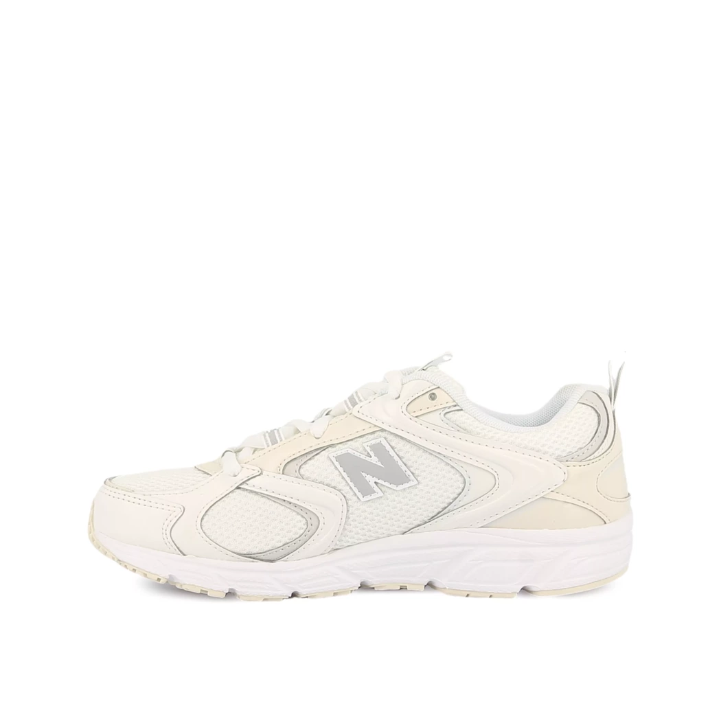 Image (4) de la chaussures New Balance - Baskets Beige en Cuir synthétique