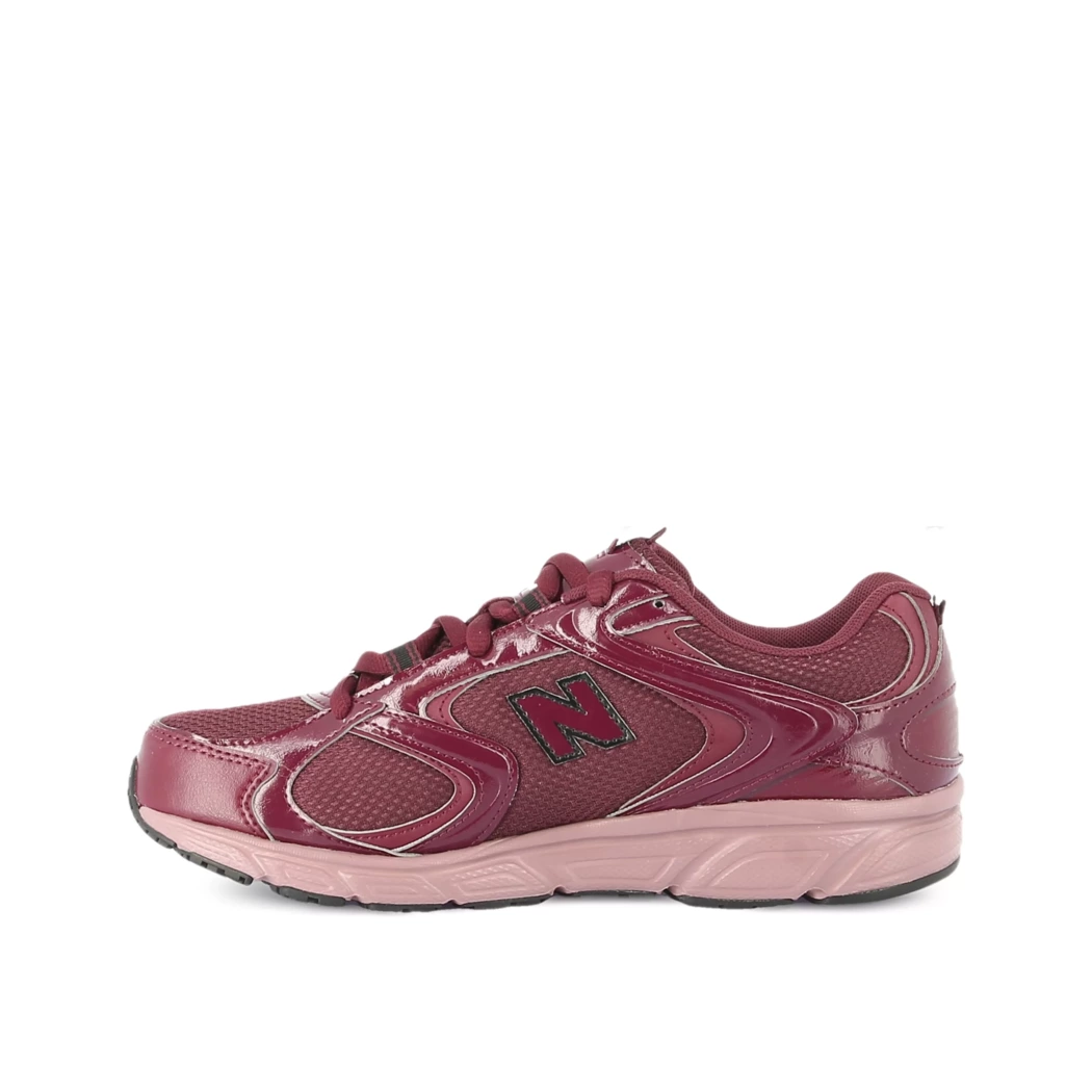 Image (4) de la chaussures New Balance - Baskets Bordeaux en Cuir synthétique