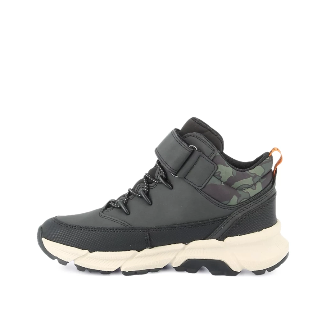 Image (4) de la chaussures Geox - Bottines Noir en Cuir synthétique