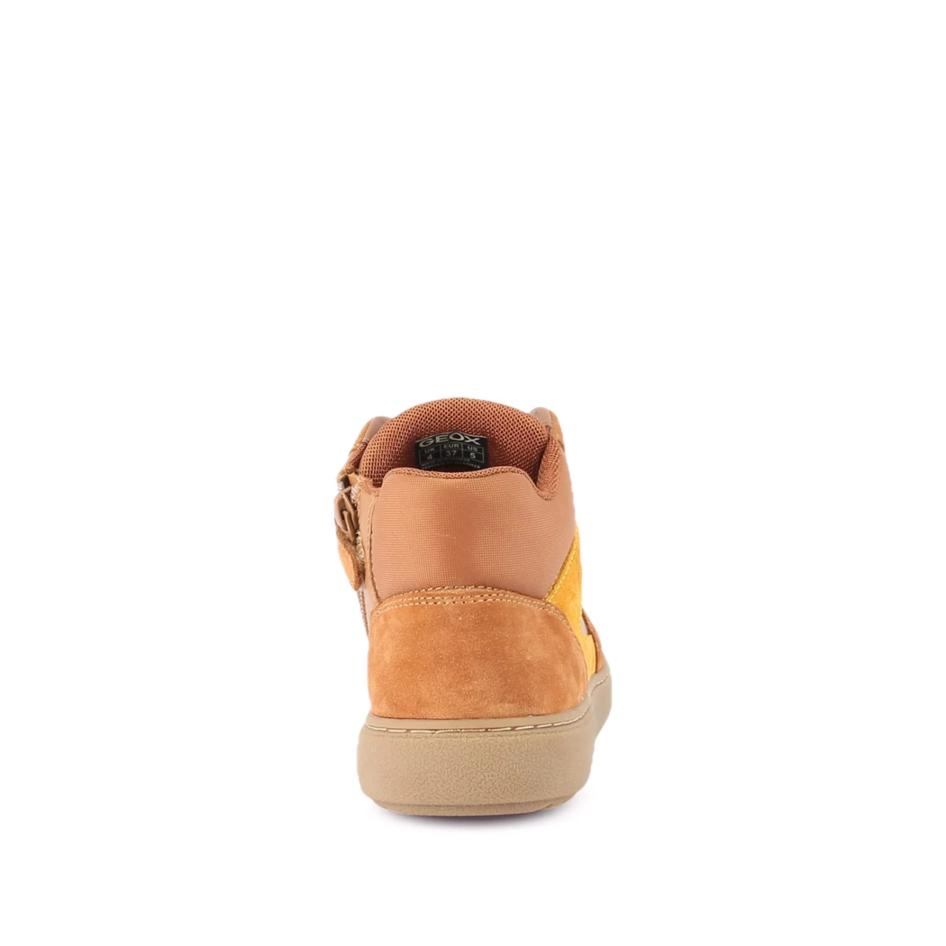 Image (3) de la chaussures Geox - Bottines Cuir naturel / Cognac en Cuir nubuck