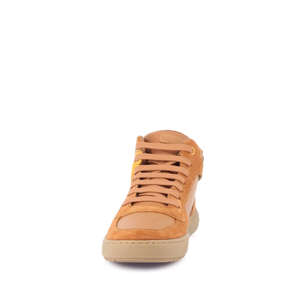 Image (5) de la chaussures Geox - Bottines Cuir naturel / Cognac en Cuir nubuck