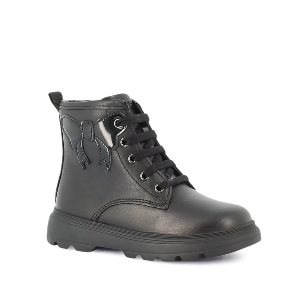 Image (1) de la chaussures Geox - Bottines Noir en Cuir
