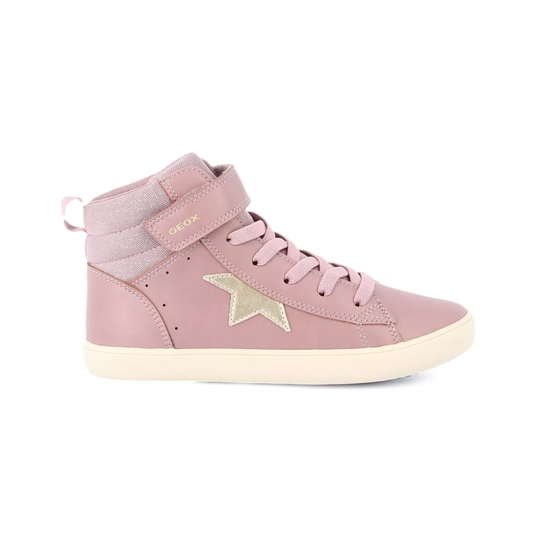 Image (2) de la chaussures Geox - Bottines Rose en Cuir synthétique