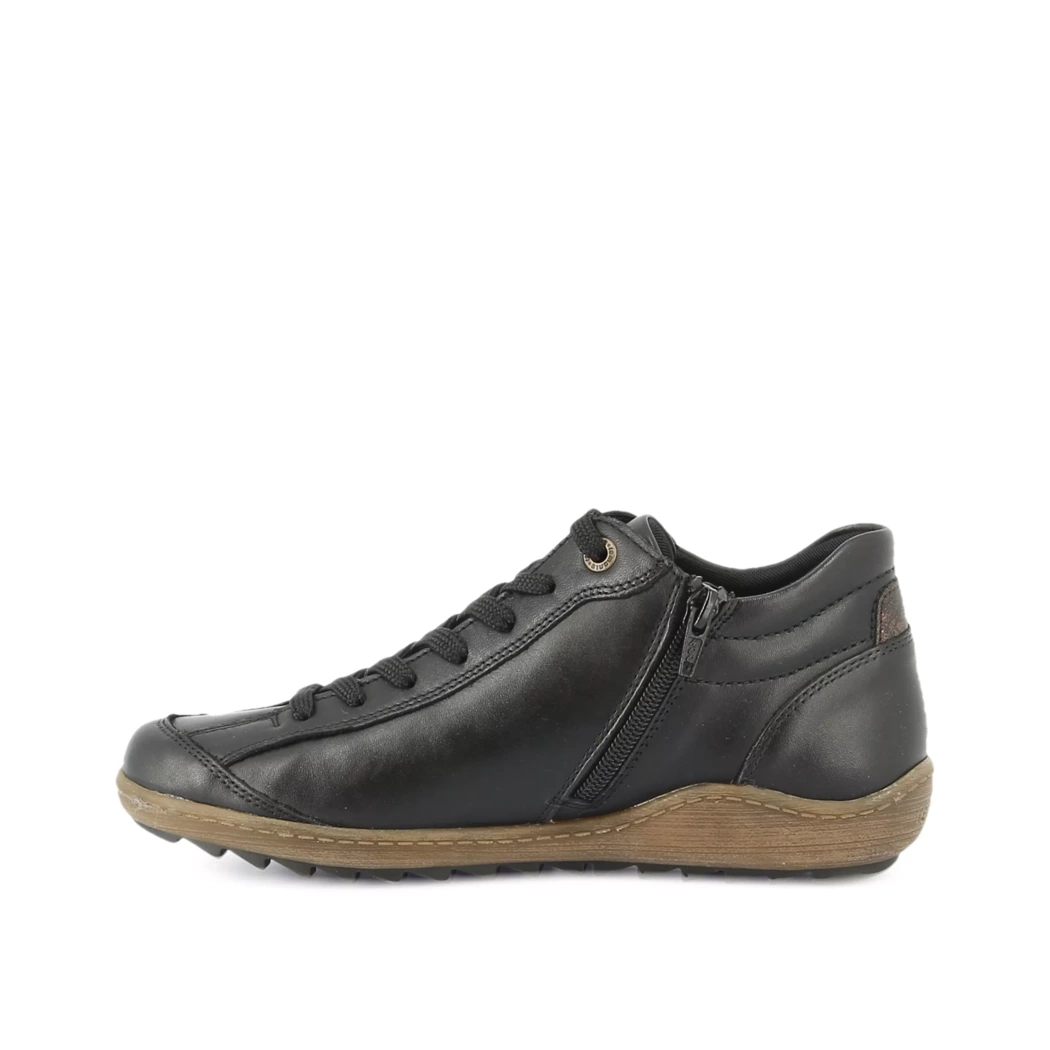 Image (4) de la chaussures Remonte - Bottines Noir en Cuir