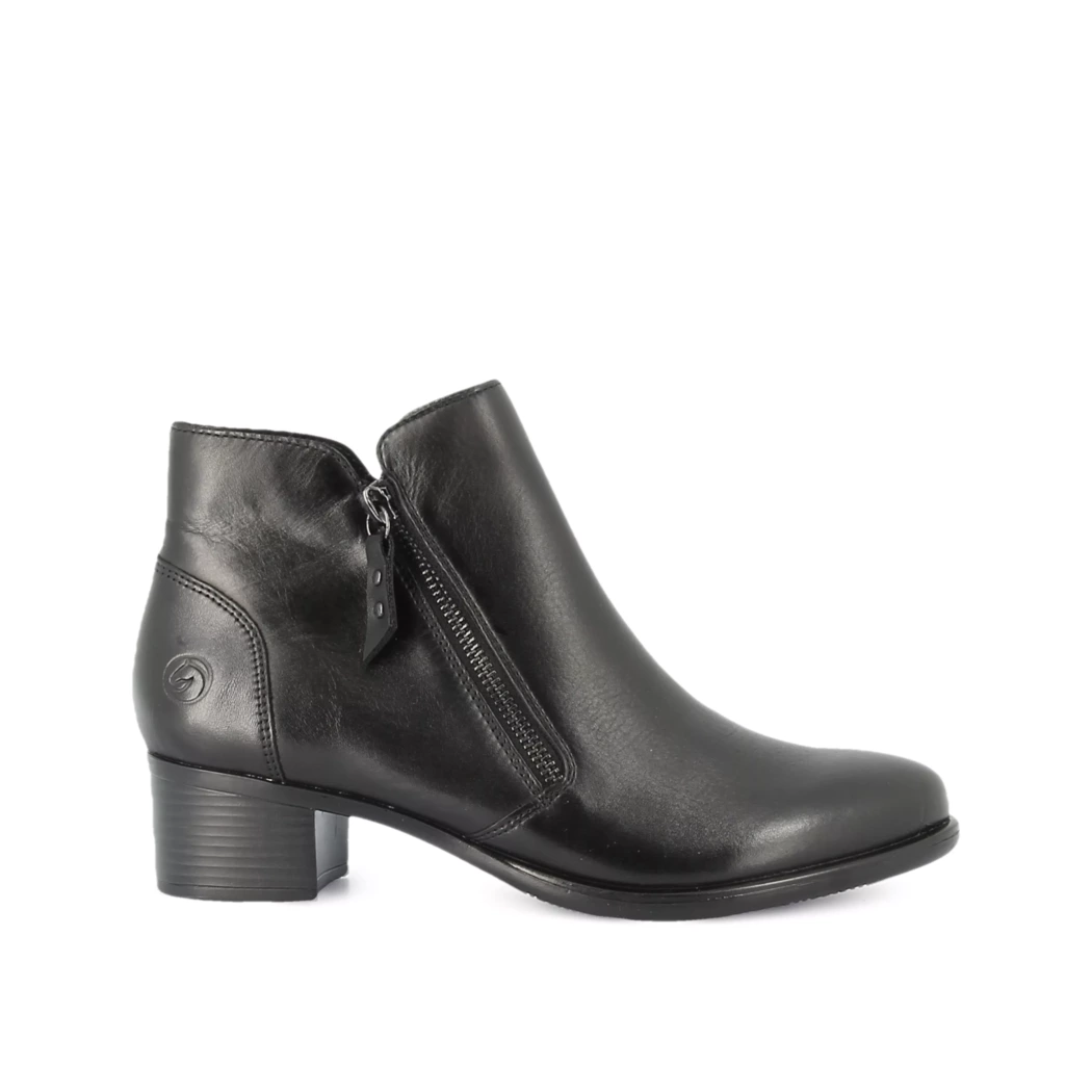 Image (2) de la chaussures Remonte - Boots Noir en Cuir