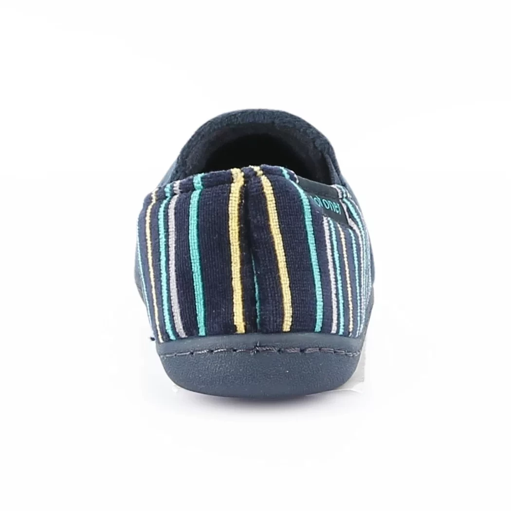 Image (3) de la chaussures Isotoner - Pantoufles et Chaussons Bleu en Textile