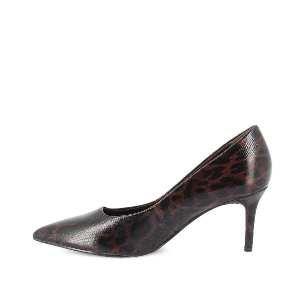 Image (4) de la chaussures Tamaris - Escarpins Marron en Cuir synthétique