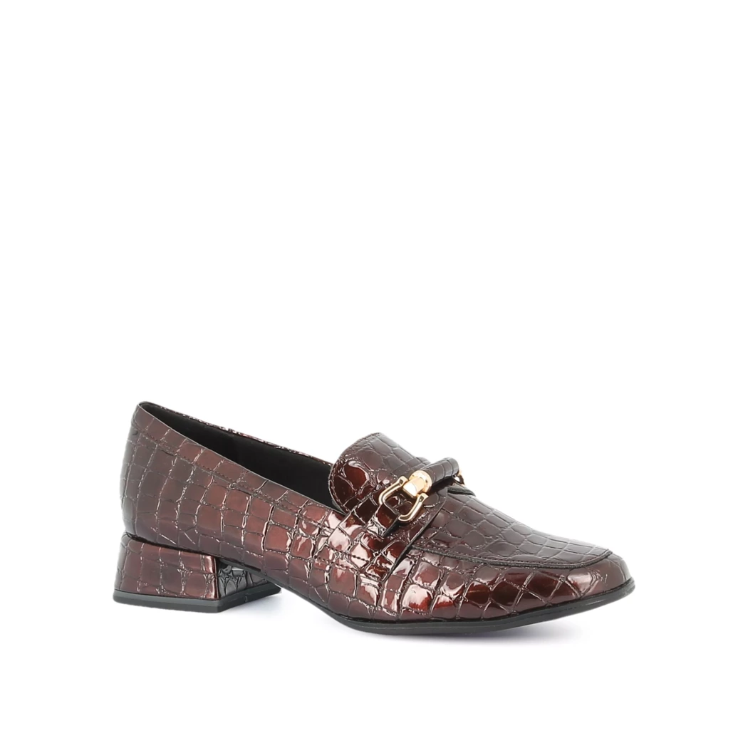Image (1) de la chaussures Marco Tozzi - Mocassins Marron en Cuir synthétique