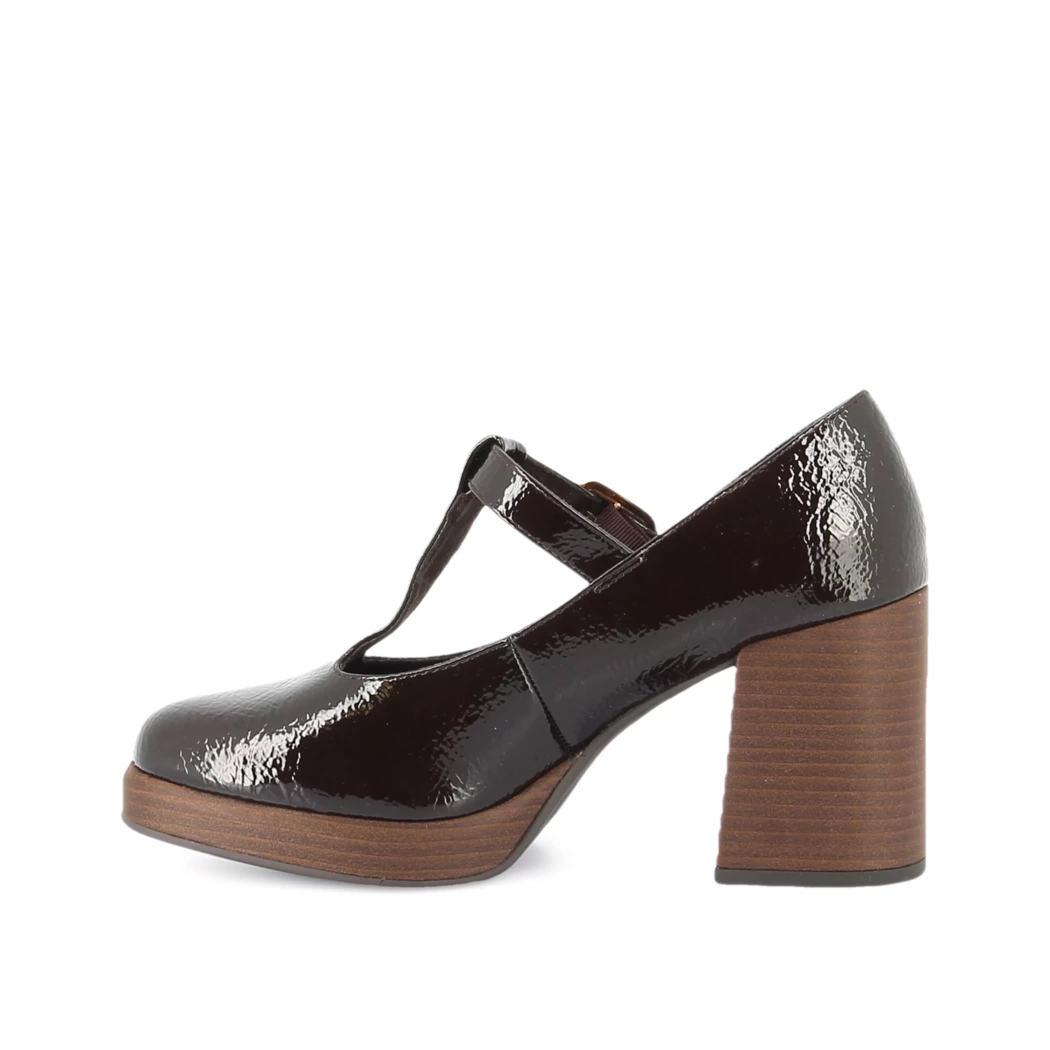 Image (4) de la chaussures Marco Tozzi - Escarpins Marron en Cuir synthétique