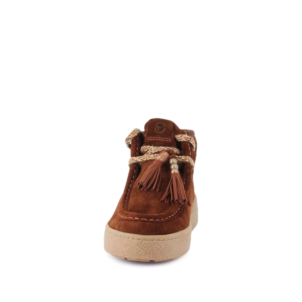 Image (5) de la chaussures Tamaris - Bottines Cuir naturel / Cognac en Cuir nubuck