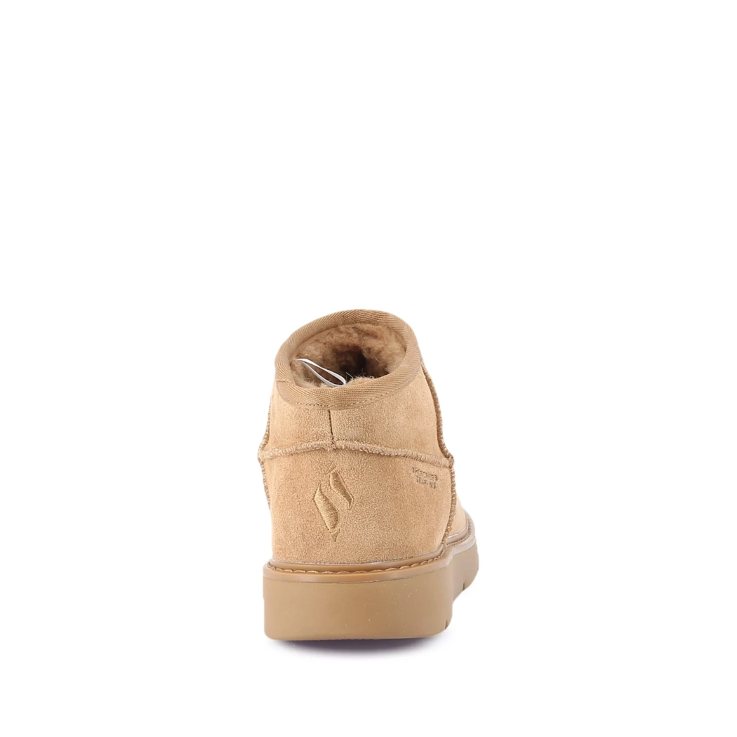 Image (3) de la chaussures Skechers - Boots Cuir naturel / Cognac en Cuir nubuck