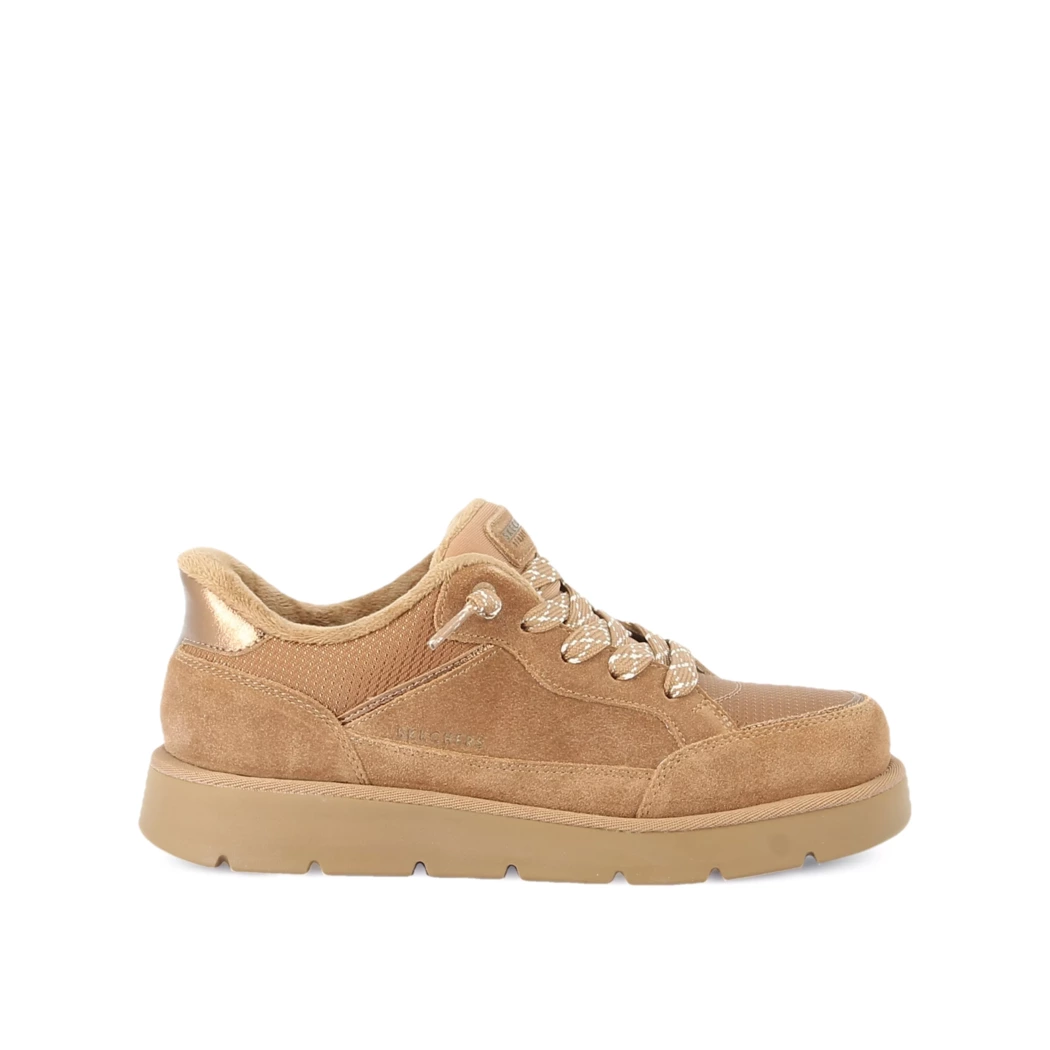 Image (2) de la chaussures Skechers - Baskets Cuir naturel / Cognac en Cuir synthétique