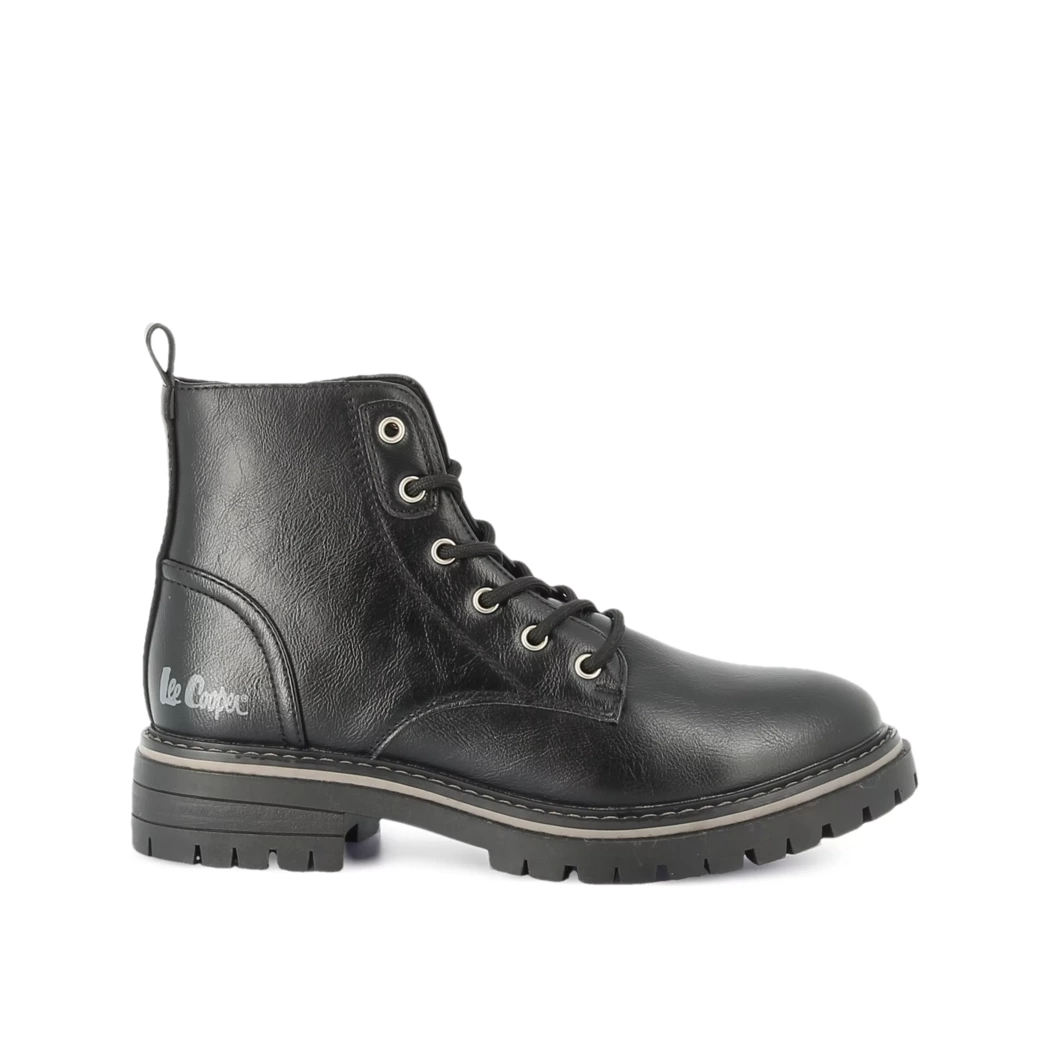 Image (2) de la chaussures Lee Cooper - Bottines Noir en Cuir synthétique