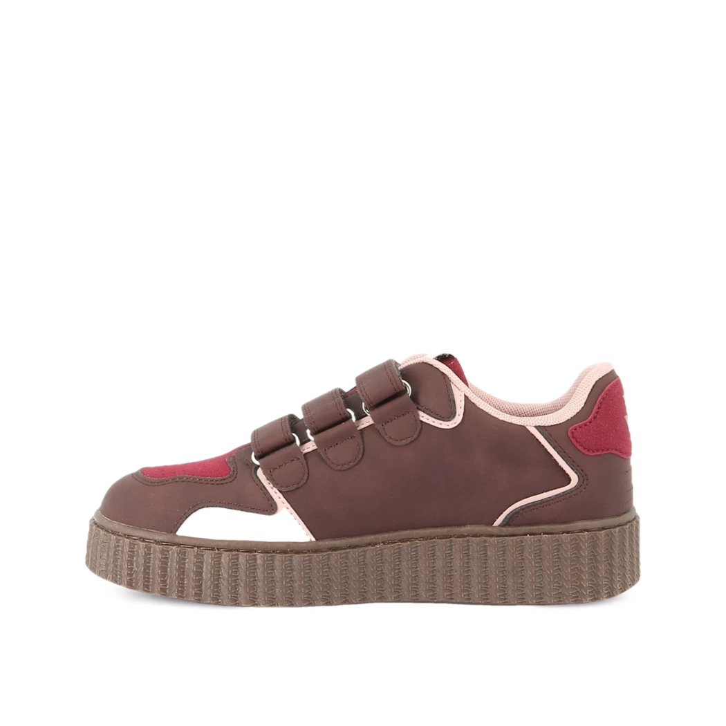 Image (4) de la chaussures Vanessa Wu - Baskets Bordeaux en Multi-Matières