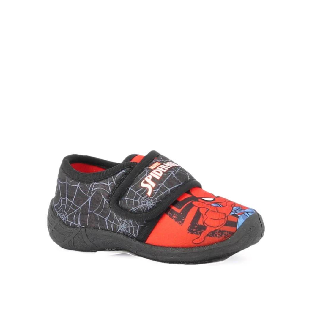 Image (1) de la chaussures Spiderman - Pantoufles et Chaussons Rouge en Textile