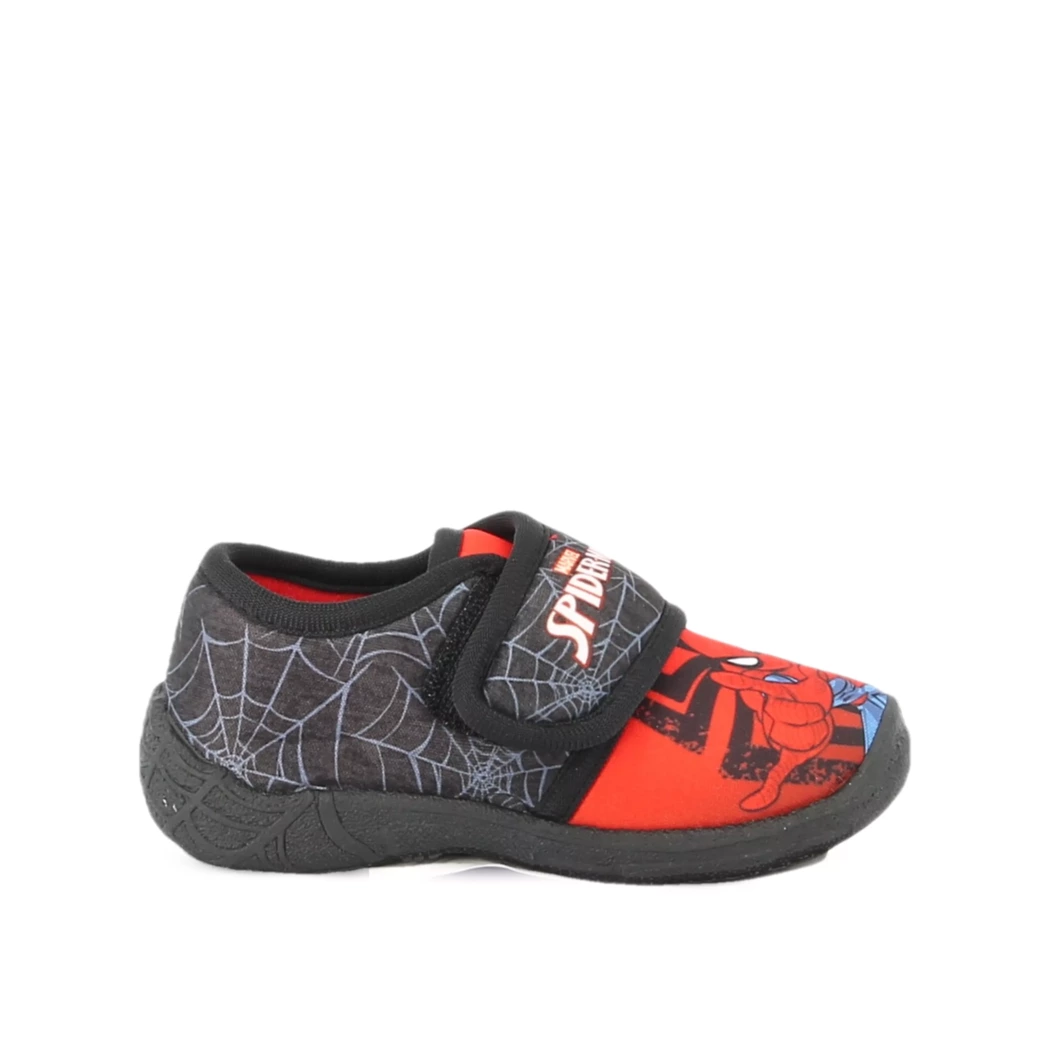 Image (2) de la chaussures Spiderman - Pantoufles et Chaussons Rouge en Textile
