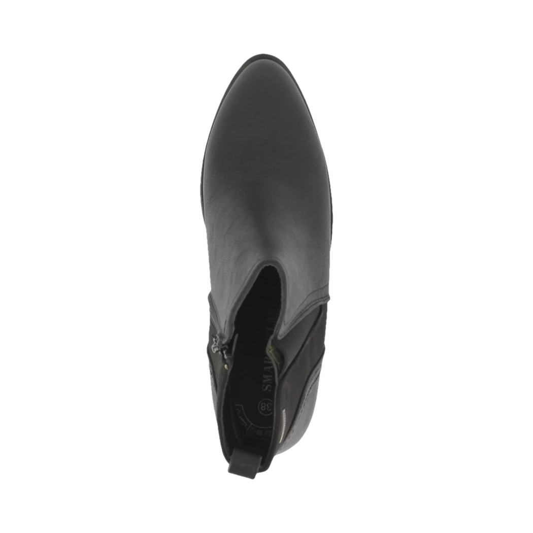 Image (6) de la chaussures Smart Standard - Boots Noir en Cuir synthétique