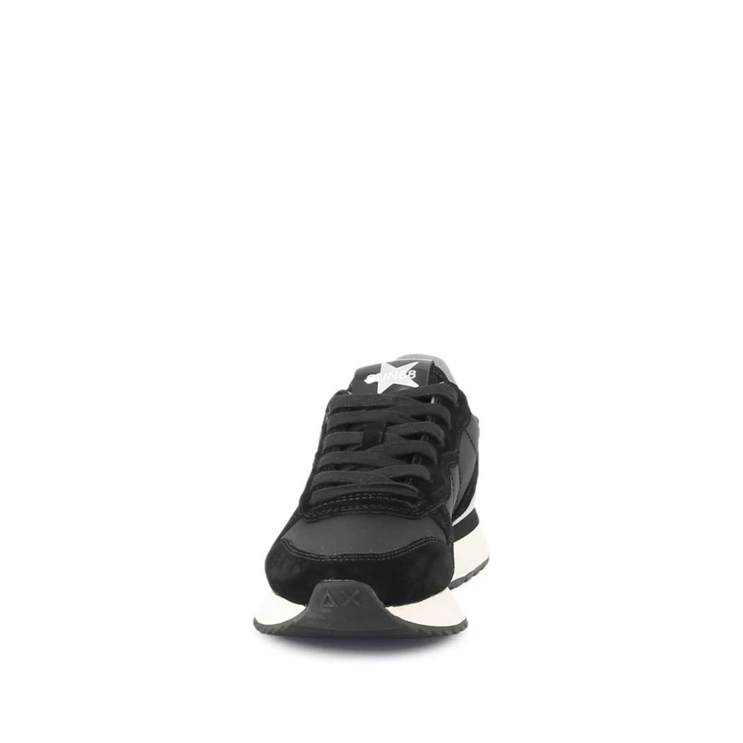 Image (5) de la chaussures Sun68 - Baskets Noir en Cuir nubuck