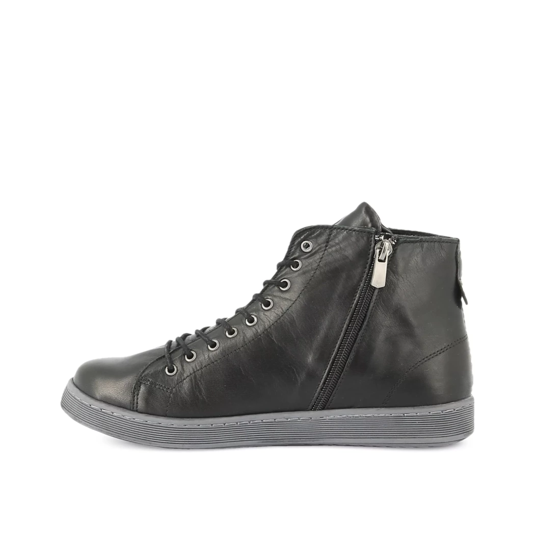 Image (4) de la chaussures Andrea Conti - Bottines Noir en Cuir