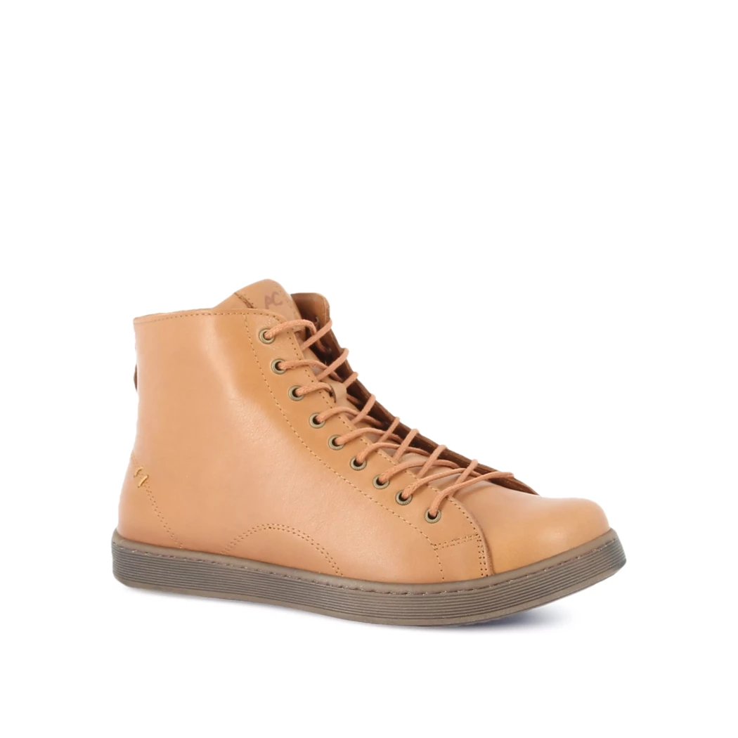 Image (1) de la chaussures Andrea Conti - Bottines Cuir naturel / Cognac en Cuir