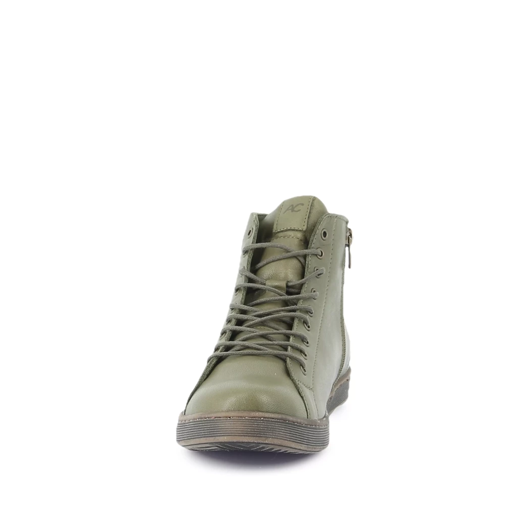 Image (5) de la chaussures Andrea Conti - Bottines Vert en Cuir